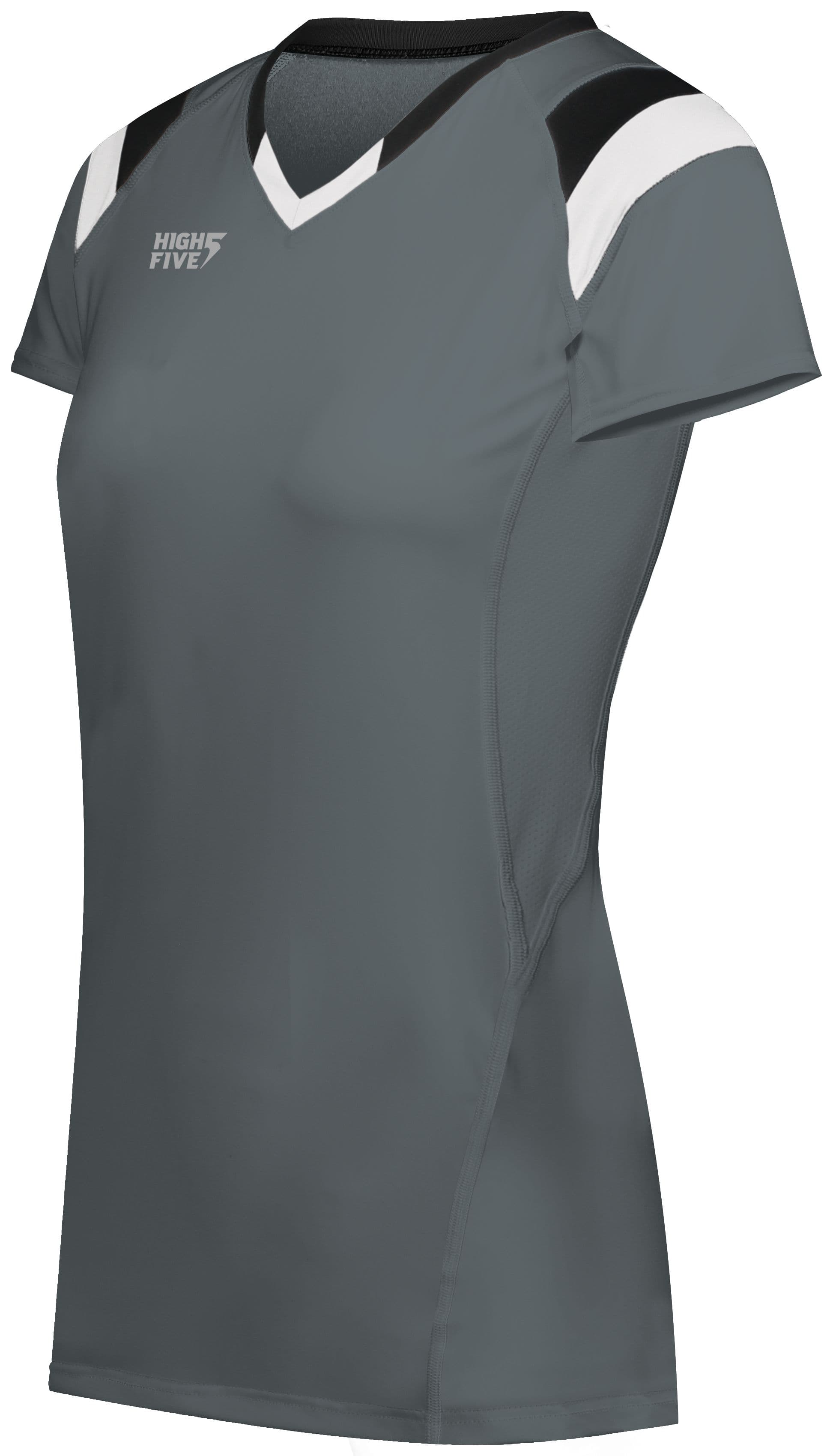 Ladies TruHit Tri-Color Short Sleeve Jersey